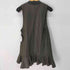 ザラ ZARA 裾フリルフェイクレザーワンピース レディース import:M