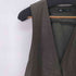 ザラ ZARA 裾フリルフェイクレザーワンピース レディース import:M