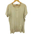 ZWEIFÄDIG BAUMWOLLE EURO VINTAGE ドイツ フェイクヘンリーネック ボロ パッチワーク加工 クルーネック S/S Tシャツ メンズ 7
