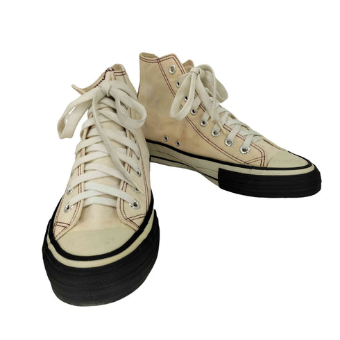 バーバリーブラックレーベル BURBERRY BLACK LABEL キャンバスハイカットスニーカー メンズ JPN:1