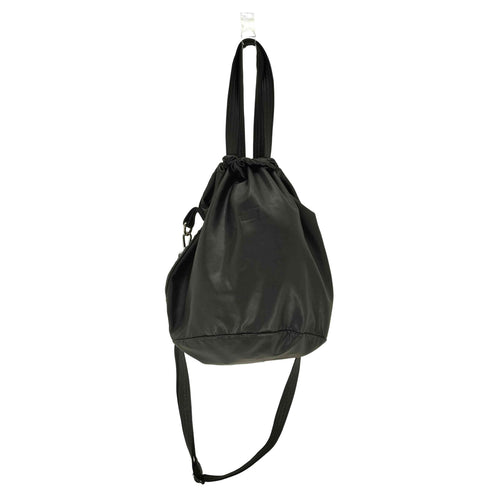 メゾンスペシャル MAISON SPECIAL Vegan Leather Effect Shoulder Drawstring Bag メンズ