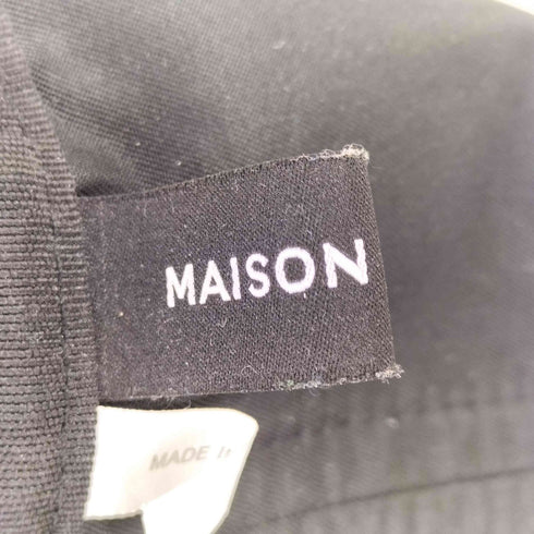 メゾンスペシャル MAISON SPECIAL Vegan Leather Effect Shoulder Drawstring Bag メンズ