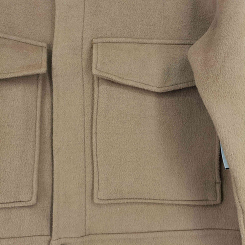 ザラ ZARA wool blend textured coat メンズ US XL