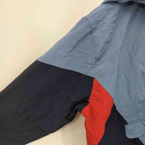 ステューシー Stussy トリコカラー ナイロンアノラックパーカー メンズ import:L