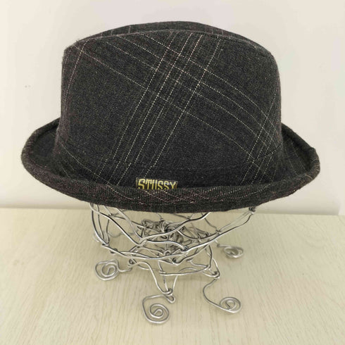 ステューシー Stussy チェック 中折れハット メンズ