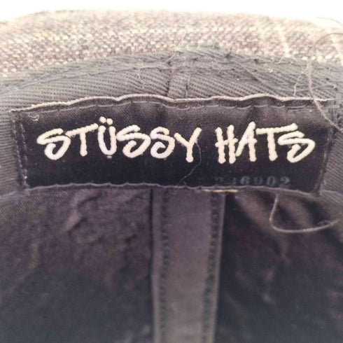 ステューシー Stussy チェック 中折れハット メンズ