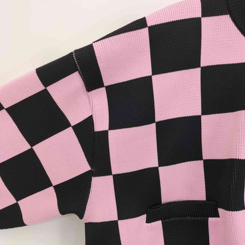 テンダーパーソン TENDER PERSON FLAG CHECK KNIT CARDIGAN レディース 00