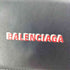 バレンシアガ BALENCIAGA ロゴプリント レーザー 3つ折り財布 レディース