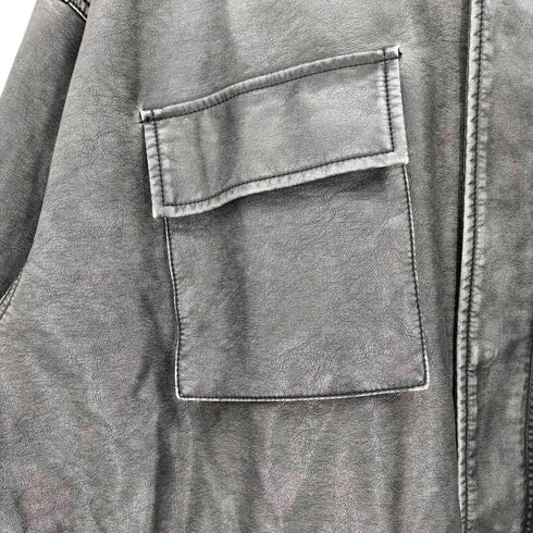 メゾンスペシャル MAISON SPECIAL 23AW Over Leather Blouson メンズ FREE