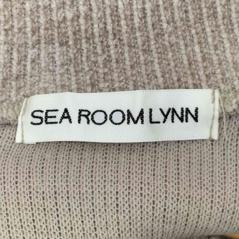 シールームリン Sea Room lynn 24AW コードベロアハーフZipトップス レディース FREE