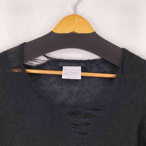 セブンユリウス _7 JULIUS 09AW SILK MOHAIR YARN ダメージ加工ニット メンズ JPN:1