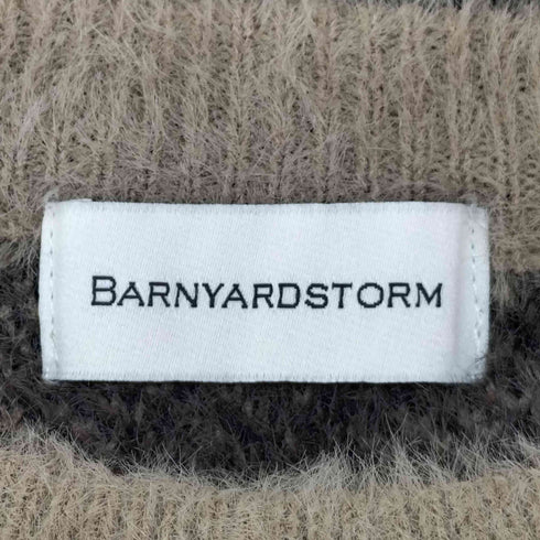 バンヤードストーム BARNYARDSTORM 24AW フェザーヤーンニットプルオーバー レディース FREE