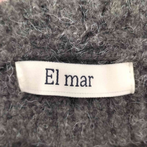 el mar ニットプルオーバーパーカー レディース ONE SIZE