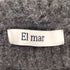 el mar ニットプルオーバーパーカー レディース ONE SIZE