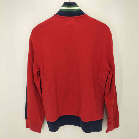 ポロバイラルフローレン Polo by RALPH LAUREN FINEST NEW YORK エンブレム 刺繍 フルジップ サイドライン トラックジャケット メンズ import:S