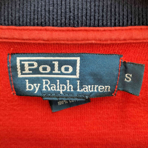 ポロバイラルフローレン Polo by RALPH LAUREN FINEST NEW YORK エンブレム 刺繍 フルジップ サイドライン トラックジャケット メンズ import:S