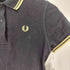フレッドペリー FRED PERRY 英国製 ロゴ 刺繍 S/S ポロシャツ レディース UK:10