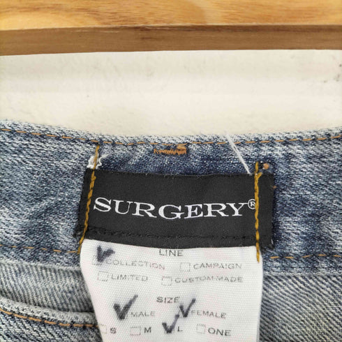 SURGERY long length double jeans import メンズ L