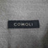 コモリ COMOLI ヨリ杢 オープンカラーシャツ メンズ JPN:3
