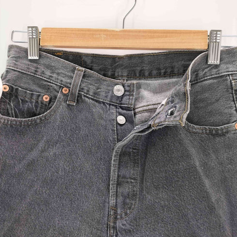 リーバイス Levis 90S USA製 先染めブラック 501 ボタン裏524 メンズ W29