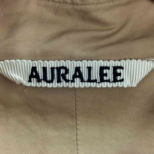 オーラリー AURALEE WASHED FINX TWILL SHIRT ウォッシュド フィンクス ツイル シャツ メンズ JPN:4