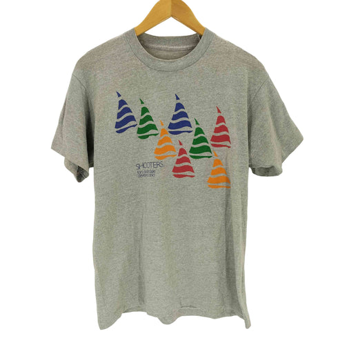 80-90S シングルステッチ shooters Tシャツ 霜降り メンズ