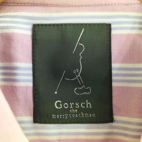 Gorsch the merry coachman Collar Shirt Vintage メンズ 48