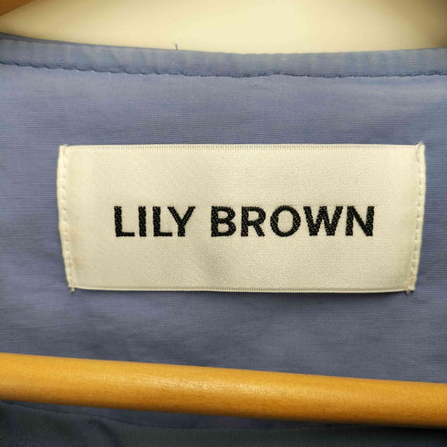 リリーブラウン Lily Brown 23SS ドロスト撥水コート レディース ONE SIZE