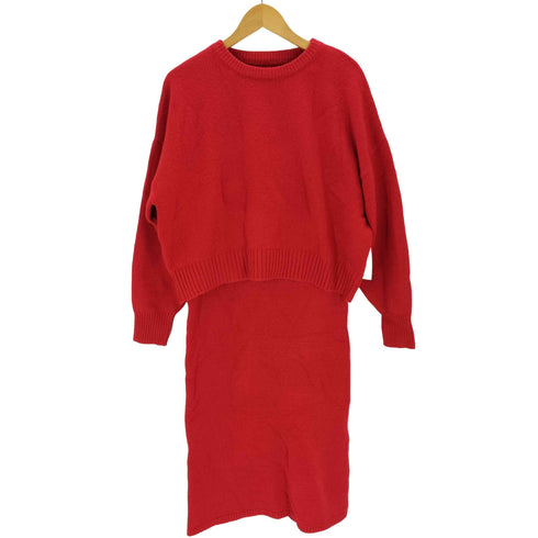 オブレクト oblekt Anti-pilling knit set up レディース FREE