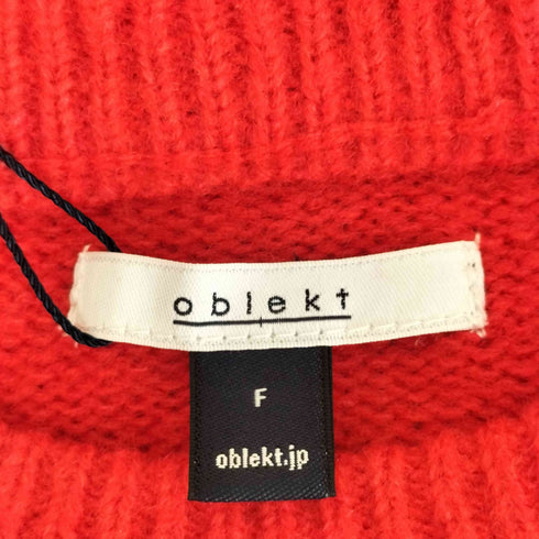 オブレクト oblekt Anti-pilling knit set up レディース FREE