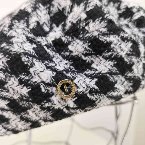 リリーブラウン Lily Brown Beret MIX チェック ベレー 帽子 レディース ONE SIZE