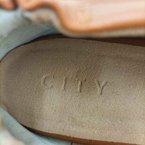 シティー CITY 22AW フレアー ヒール シャーリング パンプス 2 レディース 2
