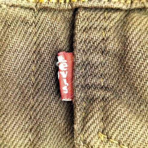 リーバイス Levis 90s 4th ボタン裏523 スタースタッズ 後染め デニムジャケット メンズ