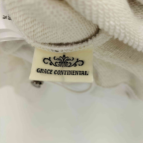 グレースコンチネンタル GRACE CONTINENTAL レースボア裏毛トップ レディース JPN:36
