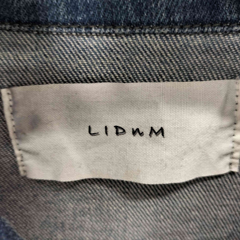 リドム LIDnM インディゴデニムジャケット メンズ import:S