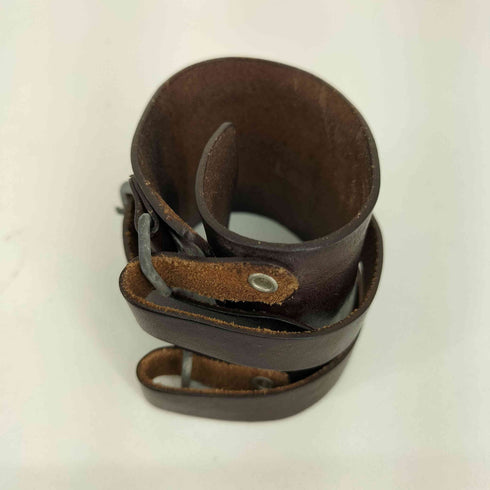 ピールアンドリフト PEEL&LIFT PEEL&LIFT leather wrist strap メンズ