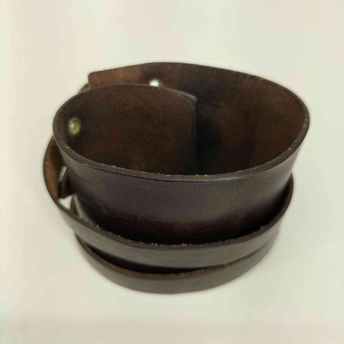 ピールアンドリフト PEEL&LIFT PEEL&LIFT leather wrist strap メンズ