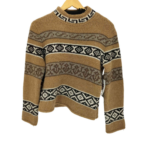 マックスマーラウィークエンド MAX MARA WEEKEND MADE IN ITALY アルパカウール ノルディック柄ニット レディース import:M