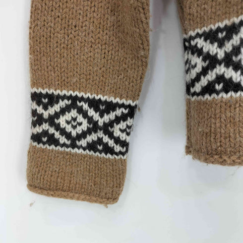 マックスマーラウィークエンド MAX MARA WEEKEND MADE IN ITALY アルパカウール ノルディック柄ニット レディース import:M
