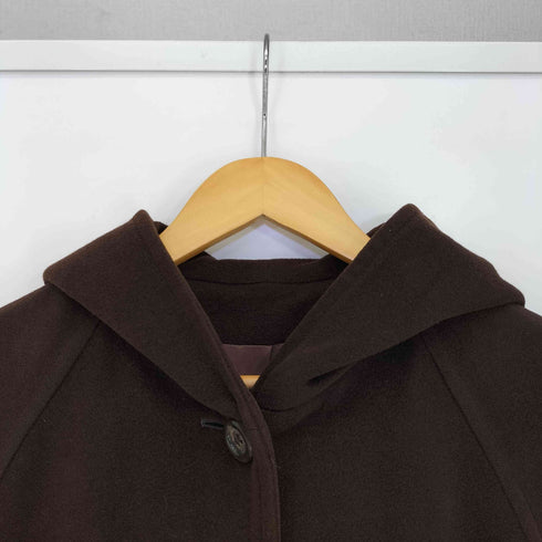 BLULY tokyo style フーデット ウールロングコート レディース