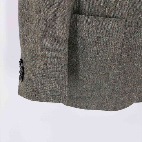 ラルディー二 LARDINI ネップツイードテーラードジャケット メンズ EUR:46