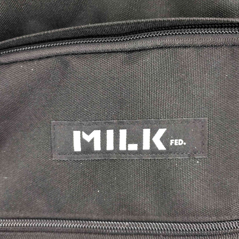 ミルクフェド MILKFED. W ZIP BACKPACK レディース