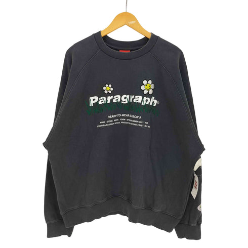 パラグラフ PARAGRAPH フラワーロゴ スウェット メンズ FREE