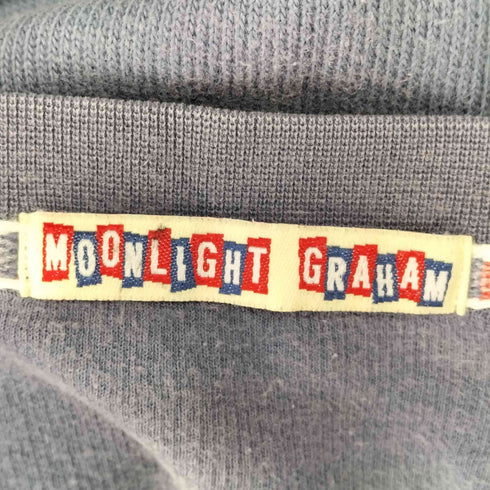 MOONLIGHT GRAHAM フロント刺繍プリントクルーネックスウェット メンズ import:XL