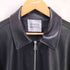 WONDER WONDER Synthetic Leather Lose Jacket シンセティック レザー ルーズ ジャケット フェイクレザー メンズ JPN:M