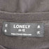 ロンリー LONELY 論理 プリントクルーネック メンズ