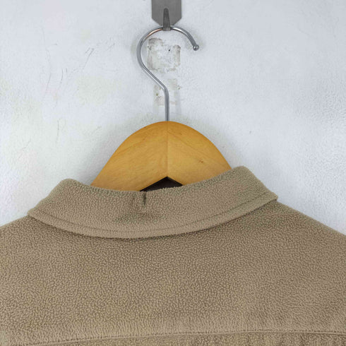バーバリーブラックレーベル BURBERRY BLACK LABEL 胸元刺繍 L/S フリースシャツ メンズ JPN:3