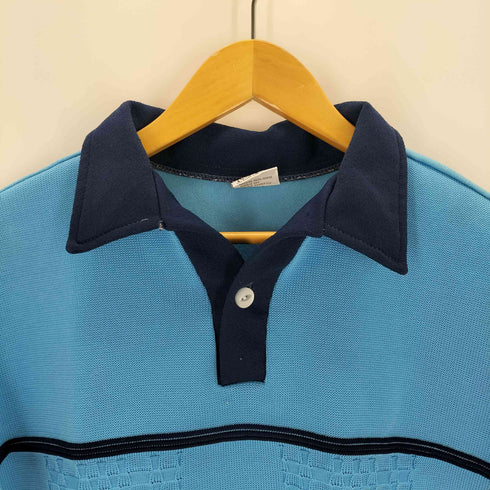 モンゴメリーワード MONTGOMERY WARD 70S ポリエステルシャツ メンズ JPN:L