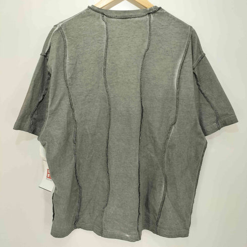 セダクル sedacle ブランドロゴプレート インサイドアウト ラインデザイン ショートスリーブクルーネックTシャツ メンズ JPN:M