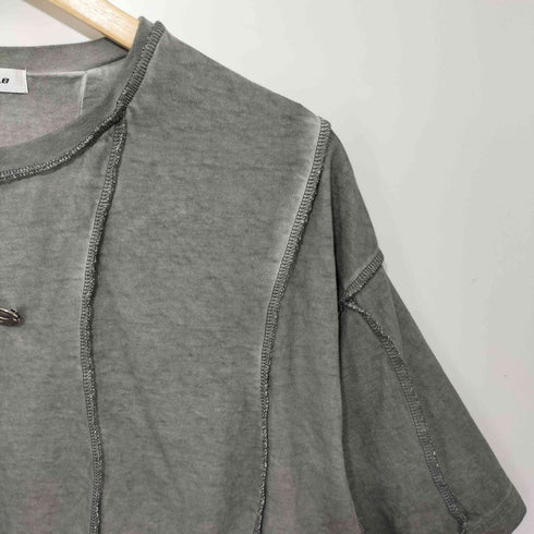 セダクル sedacle ブランドロゴプレート インサイドアウト ラインデザイン ショートスリーブクルーネックTシャツ メンズ JPN:M
